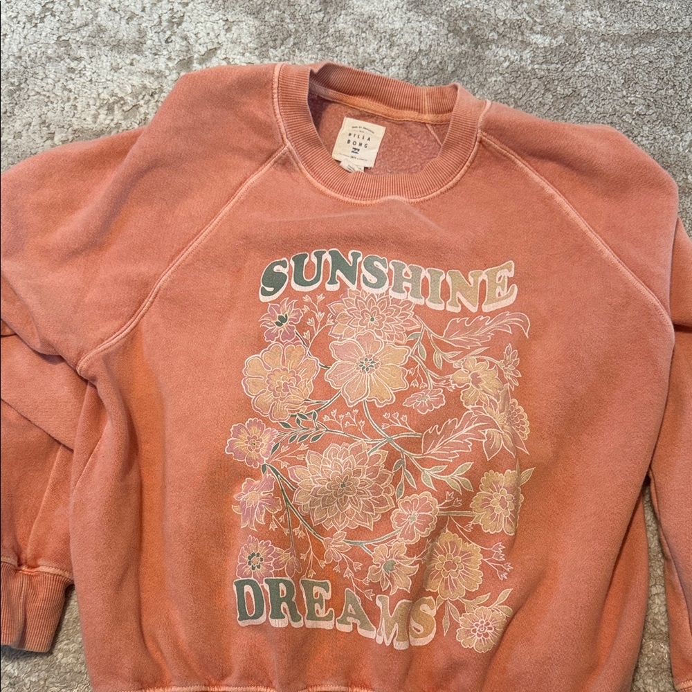 Sunshine Dreams Women's Sweater - Peach